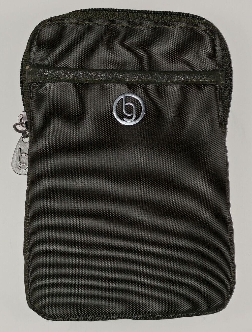 Baggallini Women's Dark Grey BG Wallet CROSSBODY Bag Water Resistant Purse